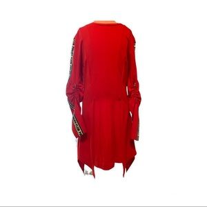 Red Phillip Plein Dress